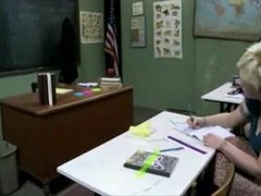 Teacher Lisa Ann Screws a Nasty Spit-Filled Student