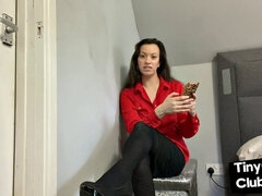 Amatorka, Blondynka, Buty, Dominacja, Femdom, Fetysz, Obcasy, Naturalne cycki