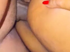 Please! cum in my ass, I love feeling the hot cum inside me! hurry up, my husband is coming