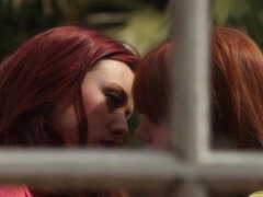 Red haired babes like to make love