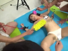 Fetching asian girl in a kinky fetish XXX video
