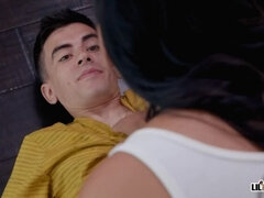 Dormitorio, Negro, Pareja, Polla, Cocina, Pov, Coño, Mojado
