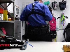 Shoplyfter Mylf: Submissive MILF Alexis Malone Bangs The Security Officer For Pair of Ears