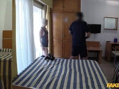 Blonde Exhibitionist Fucked by Cop