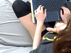 adorable Teen Gaming Girl Gets Fucked and Anal fun While frolicking - TheMaskedCat