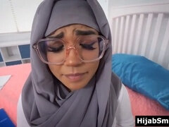 Arabe, Gafas, Indonesio, Chupando, Adolescente