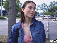 Brunette, Bil, Sædskud, Komme på ansigtet, Hd, Pov