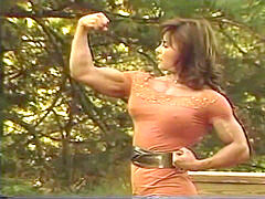 여자, 근육