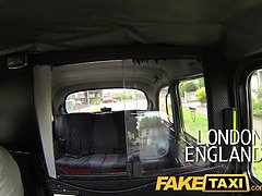 Billie Rai's tight pussy and huge tits will get you paying for a fake taxi ride