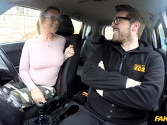 Instructor Gets The Plumper Treatment 1 - Fake Driving School