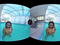 VirtualRealPorn.com - Swimmer solo
