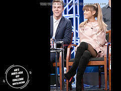 Ariana Grande - footwear wank Off contest