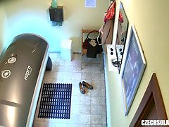 Enthousiasteling, Tsjechisch, Hd, Moeder, Zonnebank, Webcamera