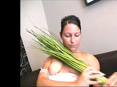 Exteme Pussy wedging With dildos, Vegetables And fist