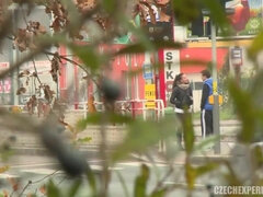 Amatoriale, Brunetta, All'aperto, Pubblico, Spia