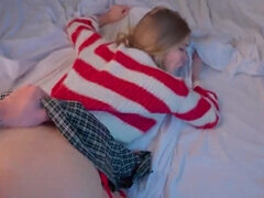 Spread your legs and get your young wet muff stuffed!