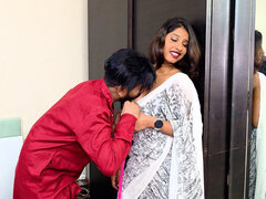 Gros seins, Sucer une bite, Rondelette, Couple, Tir de sperme, Fait maison, Indienne