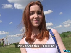 Redhead Student Fucked on a Hill