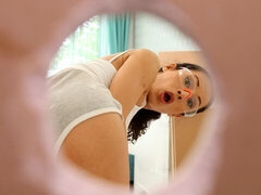 Amatør, Stor kukk, Brunette, Bakfra, Gloryhull, Hardcore, Tynn, Pupper