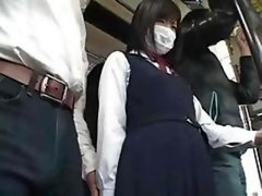 Innocent teen Groped To Orgasm On A Bus