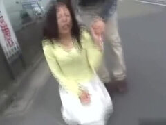 Asiatisch, Japanische massage, Milf, Öffentlich