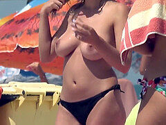 Amateur Beach Topless Babes hidden cam hidden cam Video