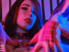 Sexy Mary Jane fucks in Spiderman costume - MollyRedWolf - Mary jane