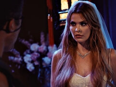 Mamada, Novia, Morena, Vestido, Pajear, Besar, Lamidas, Bragas