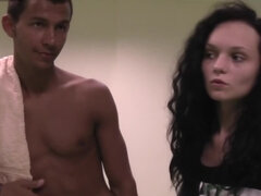 Amatør, Pik sutte, Brunette, Pov