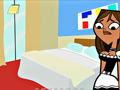 Gameplay Total Drama Harem - Part 7 - Sexy Maid And The Handjob By LoveSkySan