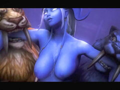 World Of Warcraft - Drenai Gets penetrated!