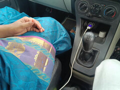 아마추어, 자동차, 커플, 인도인, 공개적인, 젖가슴, 와이프