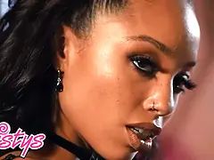 Twistys - Alexis Tae gets nasty as a sultry witch, teasing and pleasing herself with candle paraffin wax