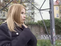 GERMAN SCOUT - Ass fucking Casting Ashley Ross