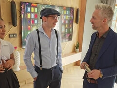 Beauté, Noire, Brunette brune, Fétiche, Époux mari, Pov, Chatte, Tatouage