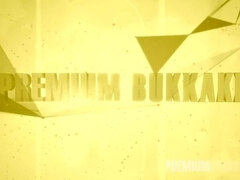 Premium Bukkake - cumshot swallow compilation and emotional girls reactions