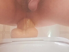 아마추어, 항문, 딜도, 유럽인, 갈라지는, 그리스인, 집에서 만든, 혼자