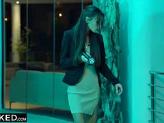 Verga grande, Negro, Mamada, Morena, Ébano, Hotel, Interracial, Seducido