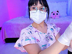 Occhiali, Guanti, Sega, Maschera, Masturbazione, Ragazza