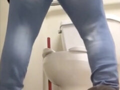 Peeing, Sniffing My Panties & Humping Toilets