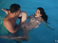 Bloke finds unusual mermaid in his pool