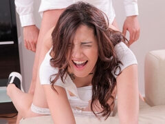 フェラチオ, 茶髪の, バック, 自然山雀, ハメ撮り, ガリガリ, ティーン, オッパイの