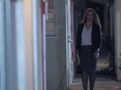 舐める尻, フェラチオ, イく瞬間, 顔射, ヒール, アウトドア, オマンコ, ショートヘア