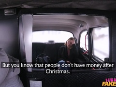 Czech Lesbians Strap On Fun in Taxi