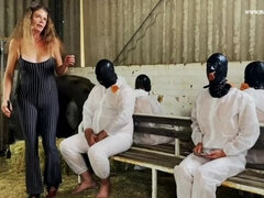 Bdsm, Velik kurac, Bondage, Electro, Ženska dominacija, Lateks, Ljubica, Igle