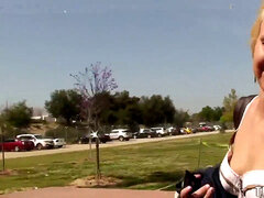 povLife fabulous blonde teen Destiny Jaymes POV gonzo doggy-s