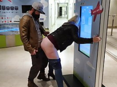 That was just absolutely crazy! Public Sex at Bremen Airport! Was that just too bold? everyone could see it!