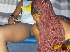 Anal, Beso negro, Negro, Semen en la boca, Ébano, Pies, Coño, Spandex