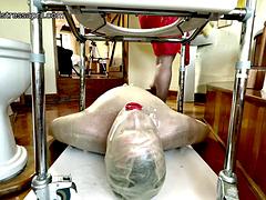 Dominatrix mistress April - slaves morning chores