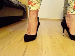 Amateur, Travestis, Fétiche des pieds, Talons, Solo